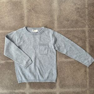 H&M kids Light Gray Crewneck Sweater